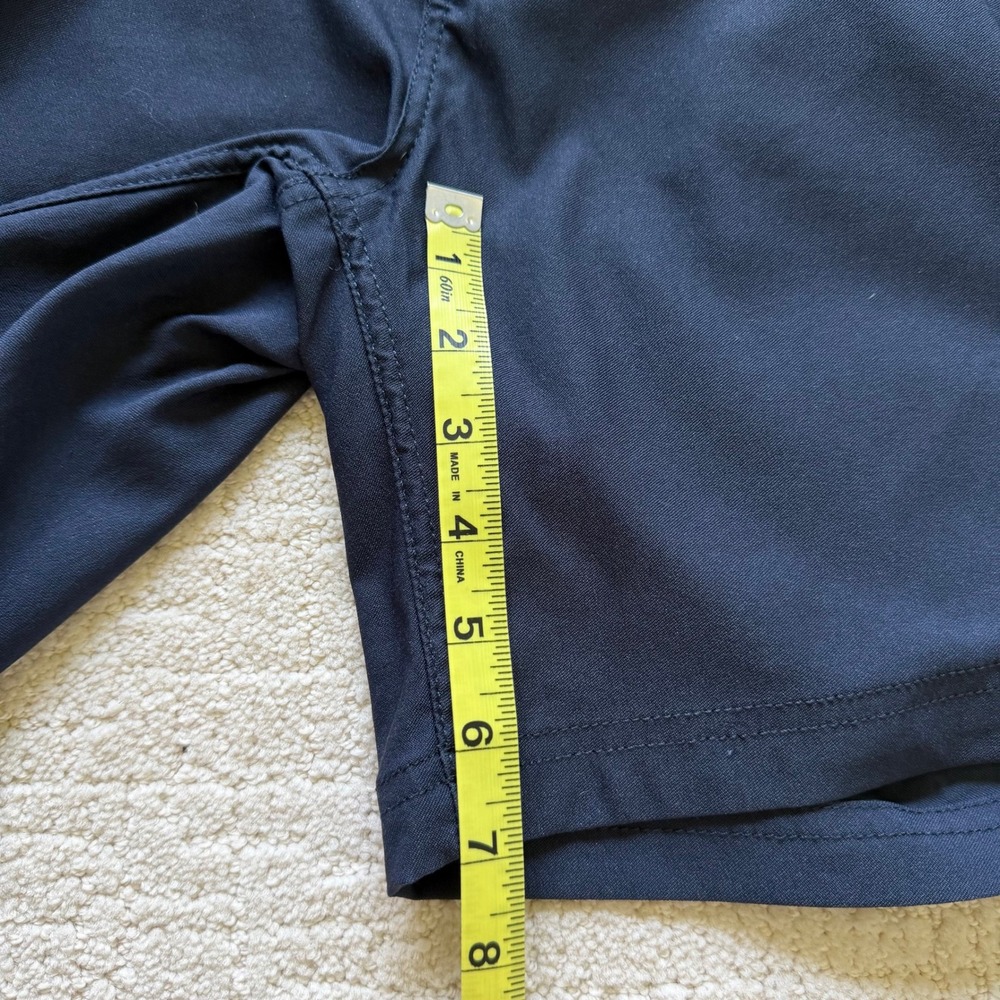 Prana Standard Fit Navy Utility Shorts Womens Size 10 Outdoors Hiking Gorpcore - Picture 5 of 9